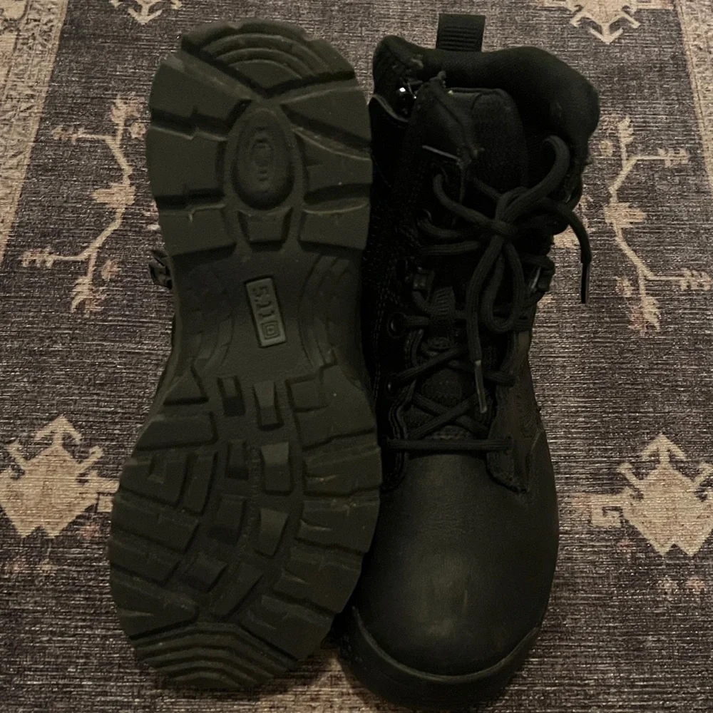 5.11 Tactical Women's Black Boots - Picture 4 of 5
